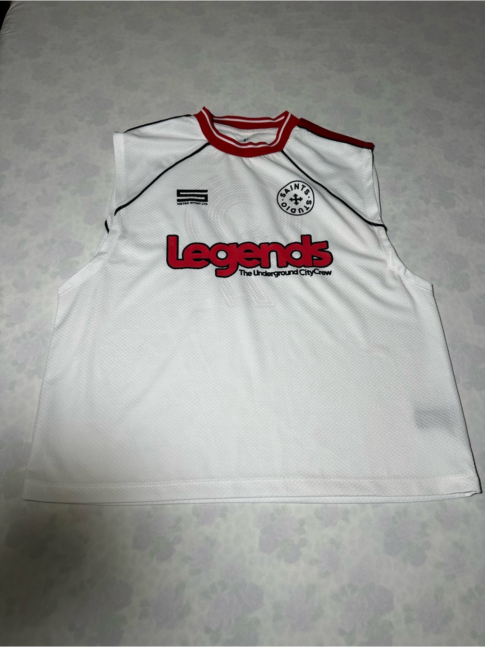 Saints Studio Legends Soccer Jersey Mens
M White Red #9 Streetwear